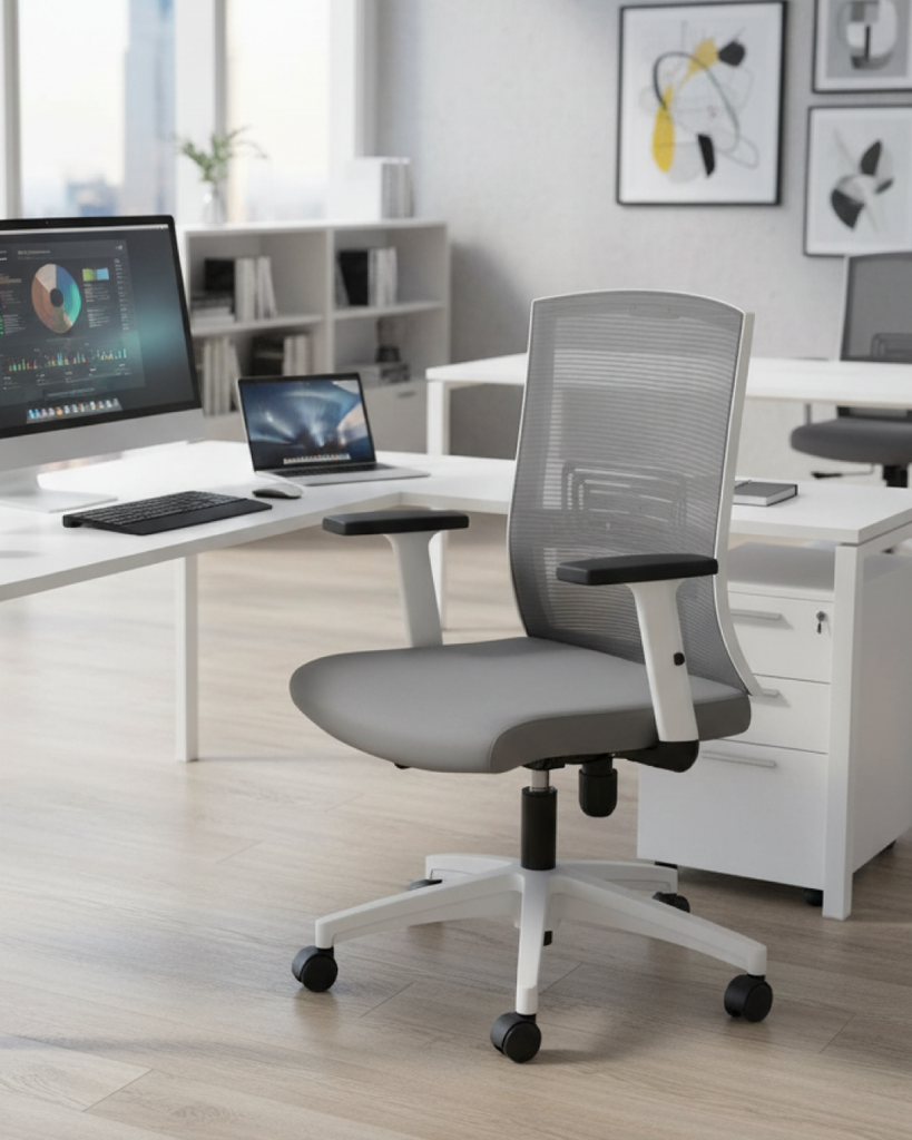 Tu silla ergonómica al detalle: descubre la función de cada parte